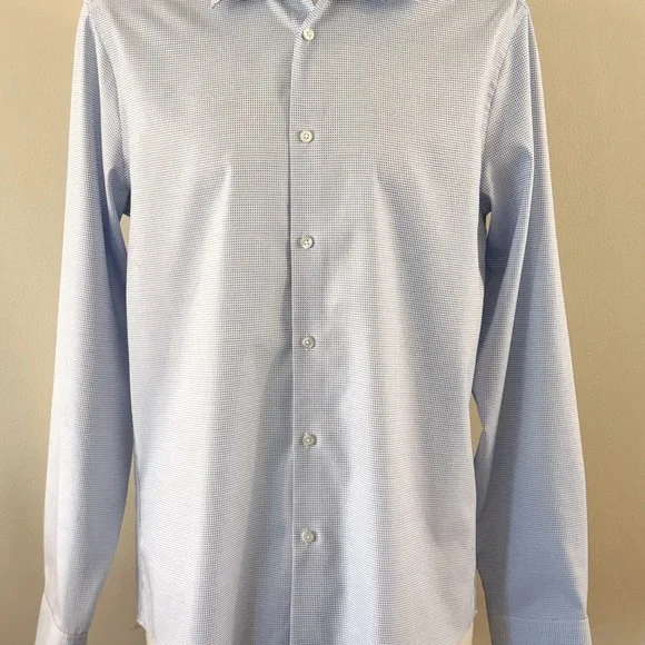 Calvin Klein | Shirts | Calvin Klein Infinite Noniron Slim Fit Stretch Blue Dress Shirt M 5 3435 | Poshmark Calvin Klein | Shirts | Calvin Klein Infinite Noniron Slim Fit Stretch Blue Dress Shirt M 5 3435 | Poshmark